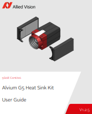 Alvium G5 Heat Sink Kit User Guide for Alvium 5GigE cameras